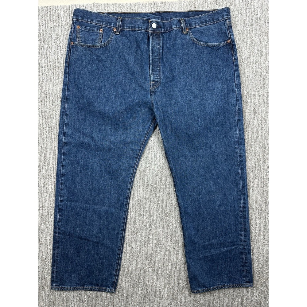 Levi's 501 Original Fit Jeans Men's Size 44x29 Blue Medium Wash Denim Pants